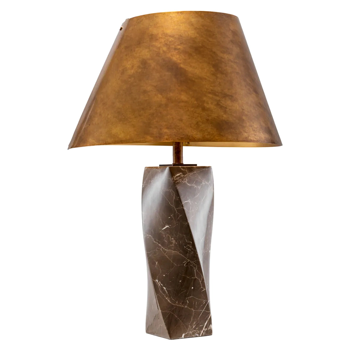 Camelia Gray Marble Table Lamp