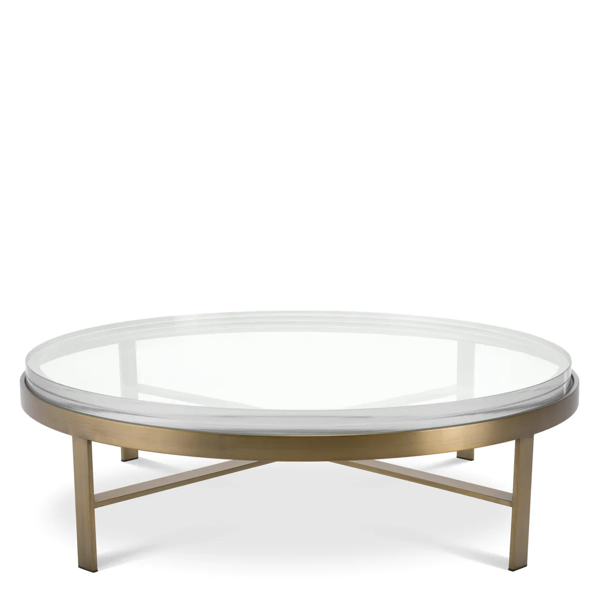 Hoxton Coffee Table | Brass