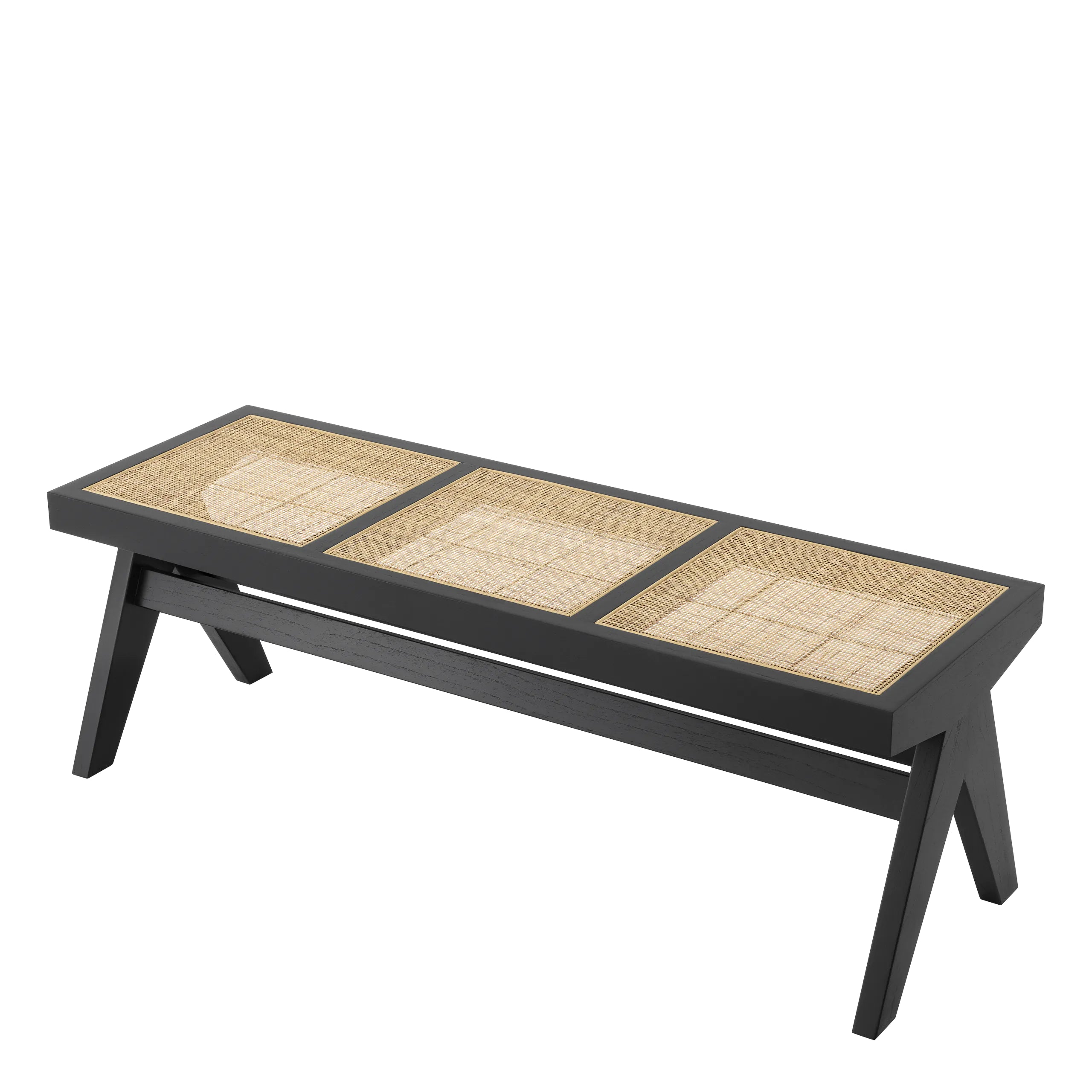 Arnäud Cane Bench | Brown