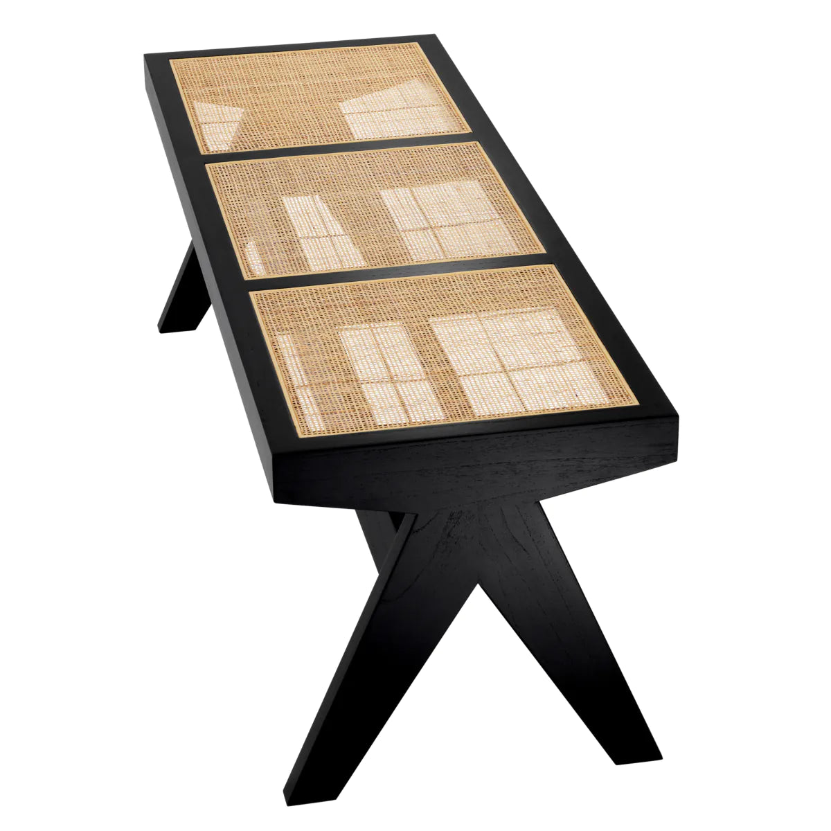 Arnäud Cane Bench | Brown