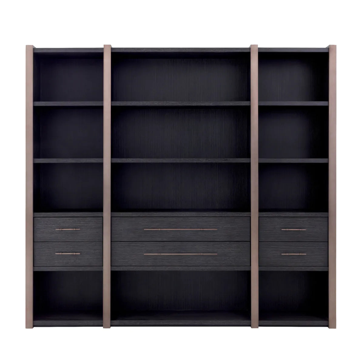 Canova Grey Oak Bookshelf