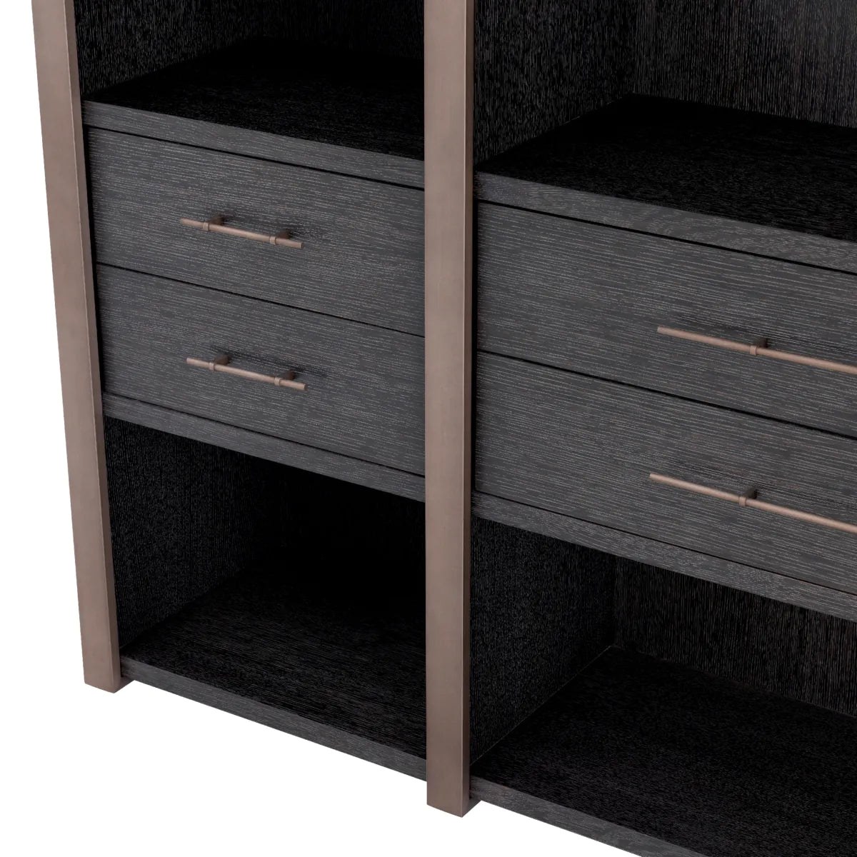 Canova Grey Oak Bookshelf
