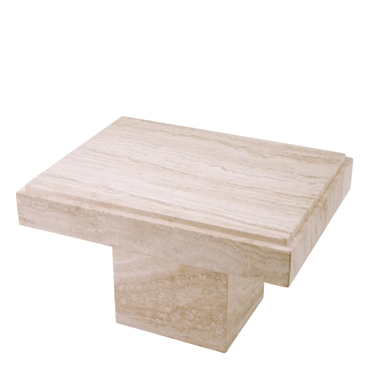 Sartoria Side Table | Cream Travertine
