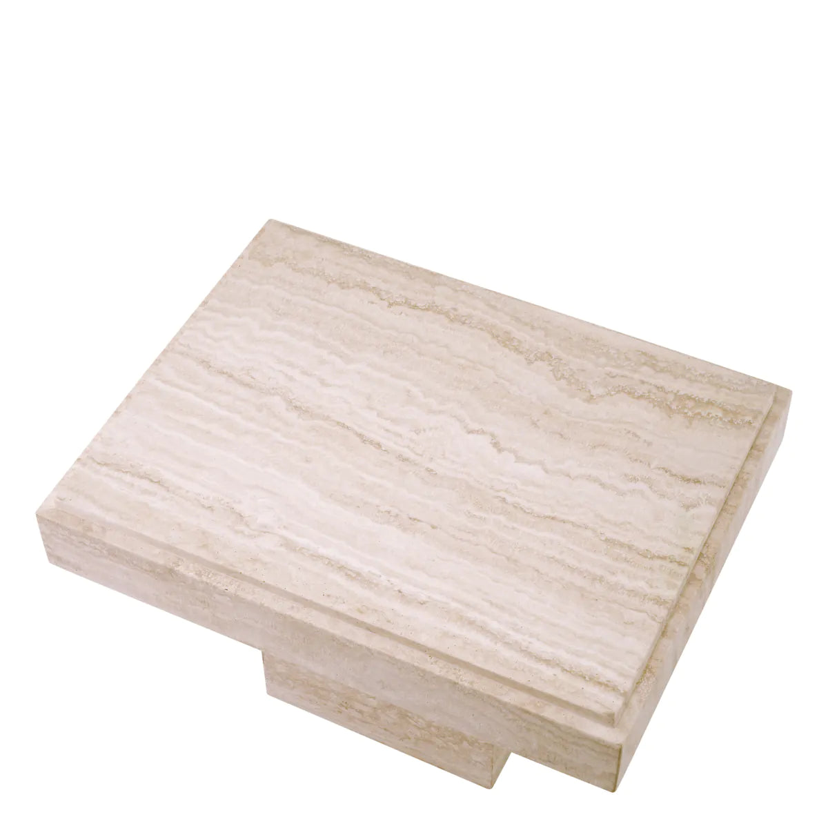 Sartoria Side Table | Cream Travertine