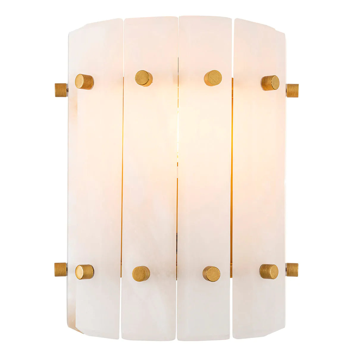 Blason Alabaster Single Tier Sconce