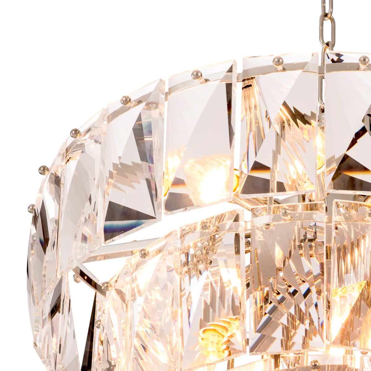 Amazone Smoked Crystal Chandelier | Small