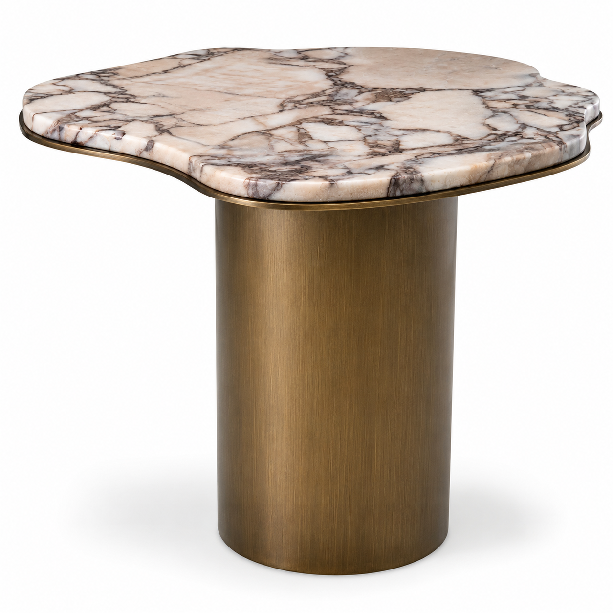Shapiro Side Table | White Marble