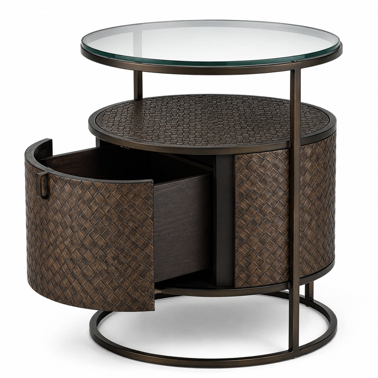 Napa Valley Nightstand | Bronze