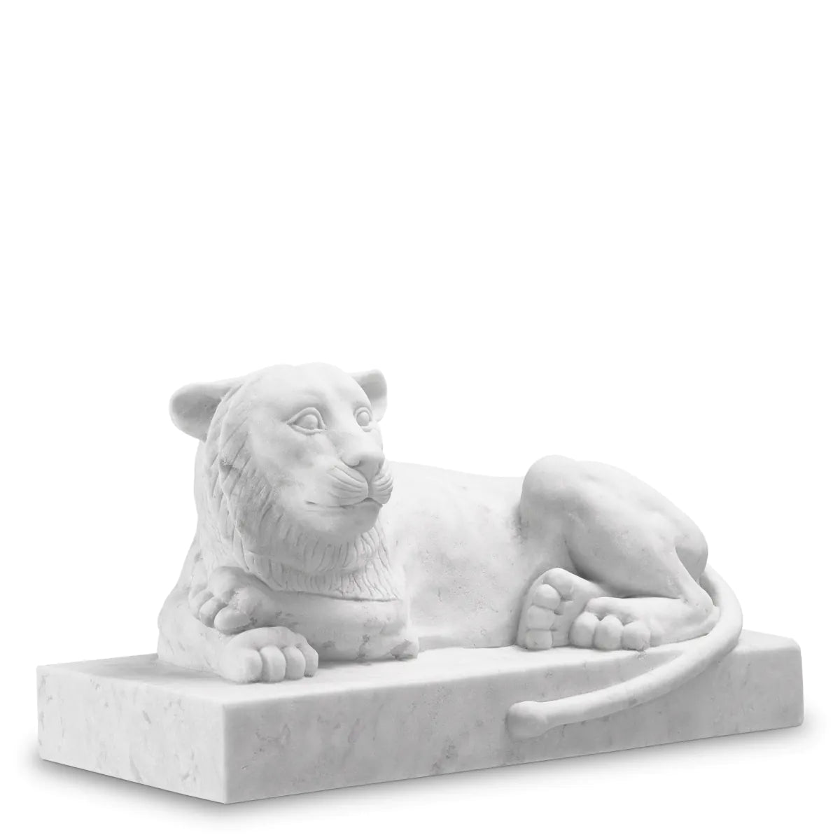 Marble Lion Sculpture
