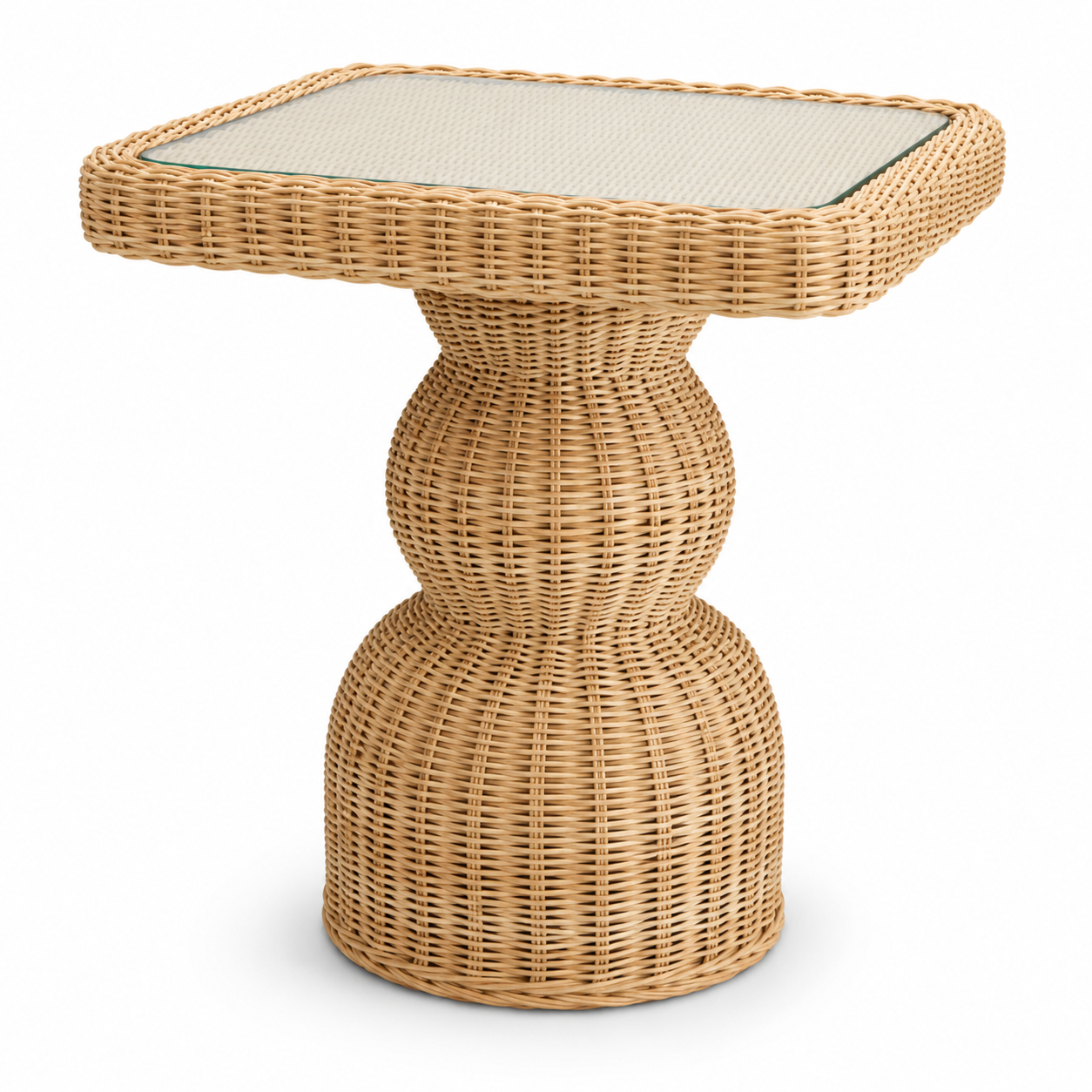 Tiago Rattan Side Table