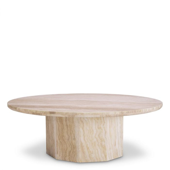 Florence Travertine Coffee Table