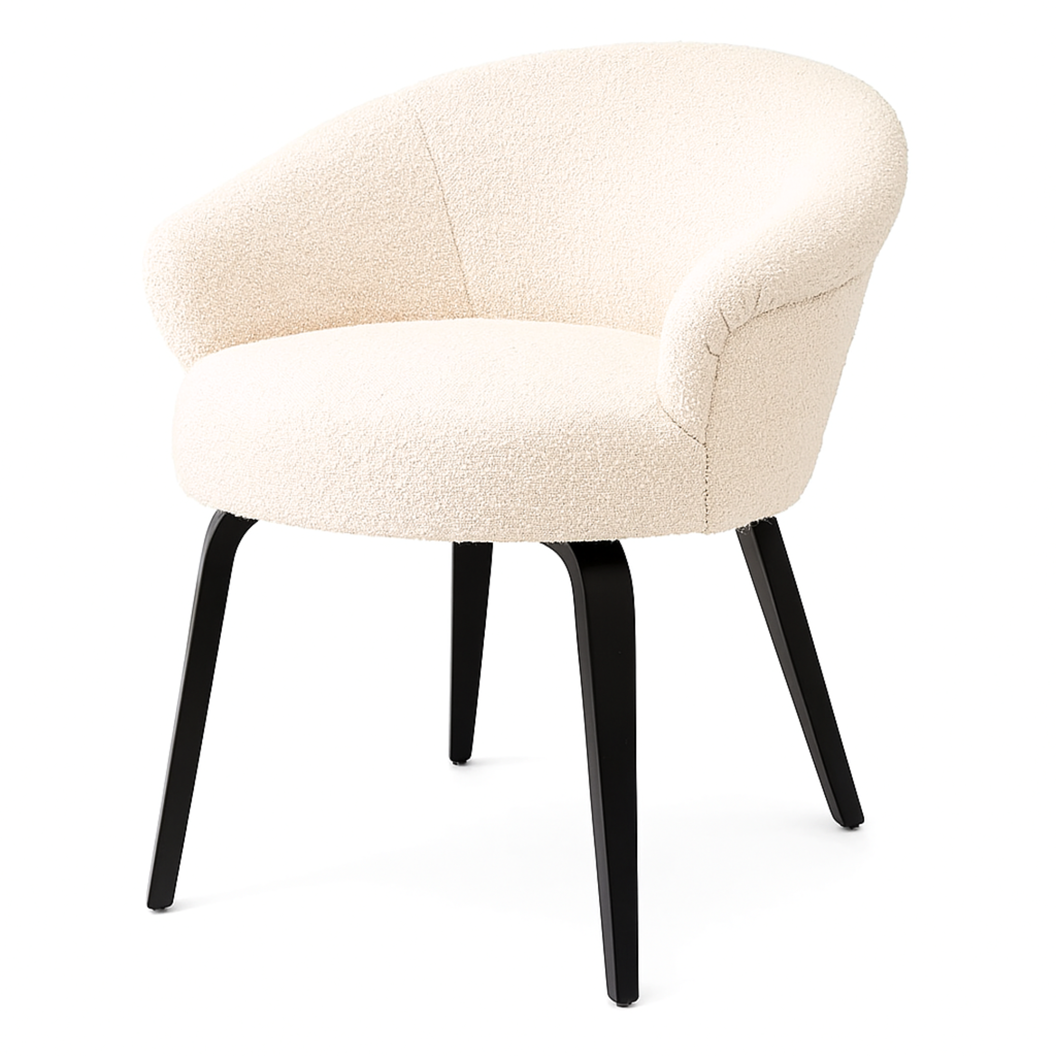Moretti Dining Chair | Bouclé