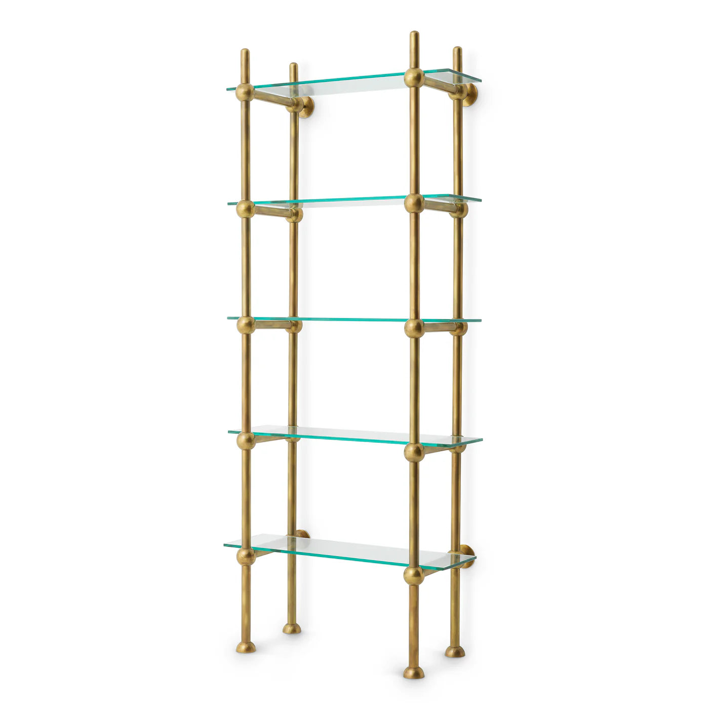 Monforte Brass Wall Mount Etagere