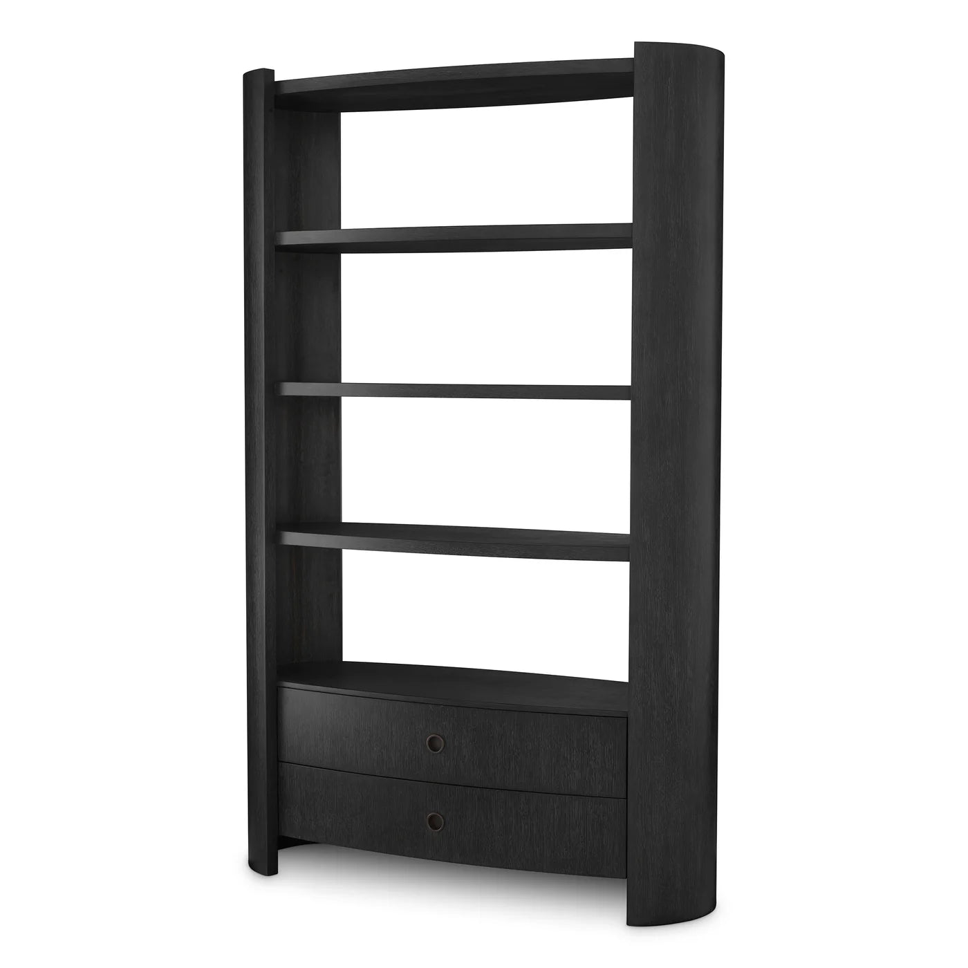 Splendora Charcoal Oak Etagere