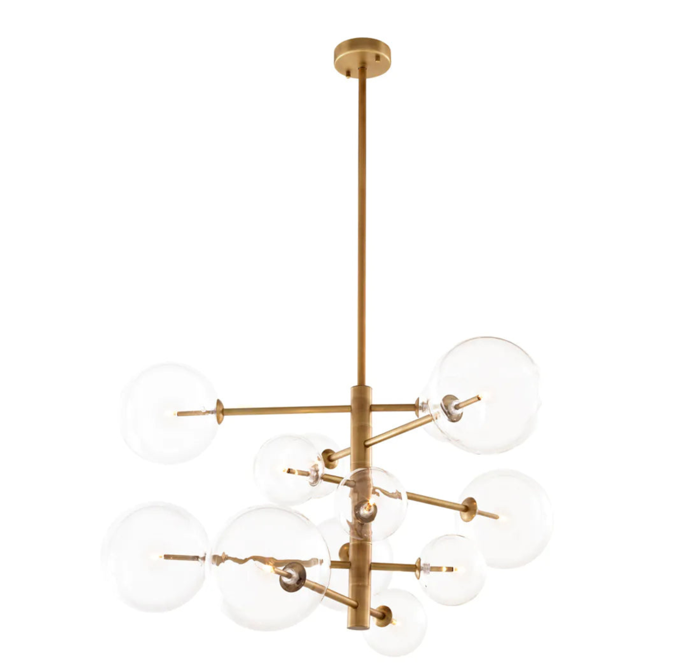 Argento Brass Chandelier