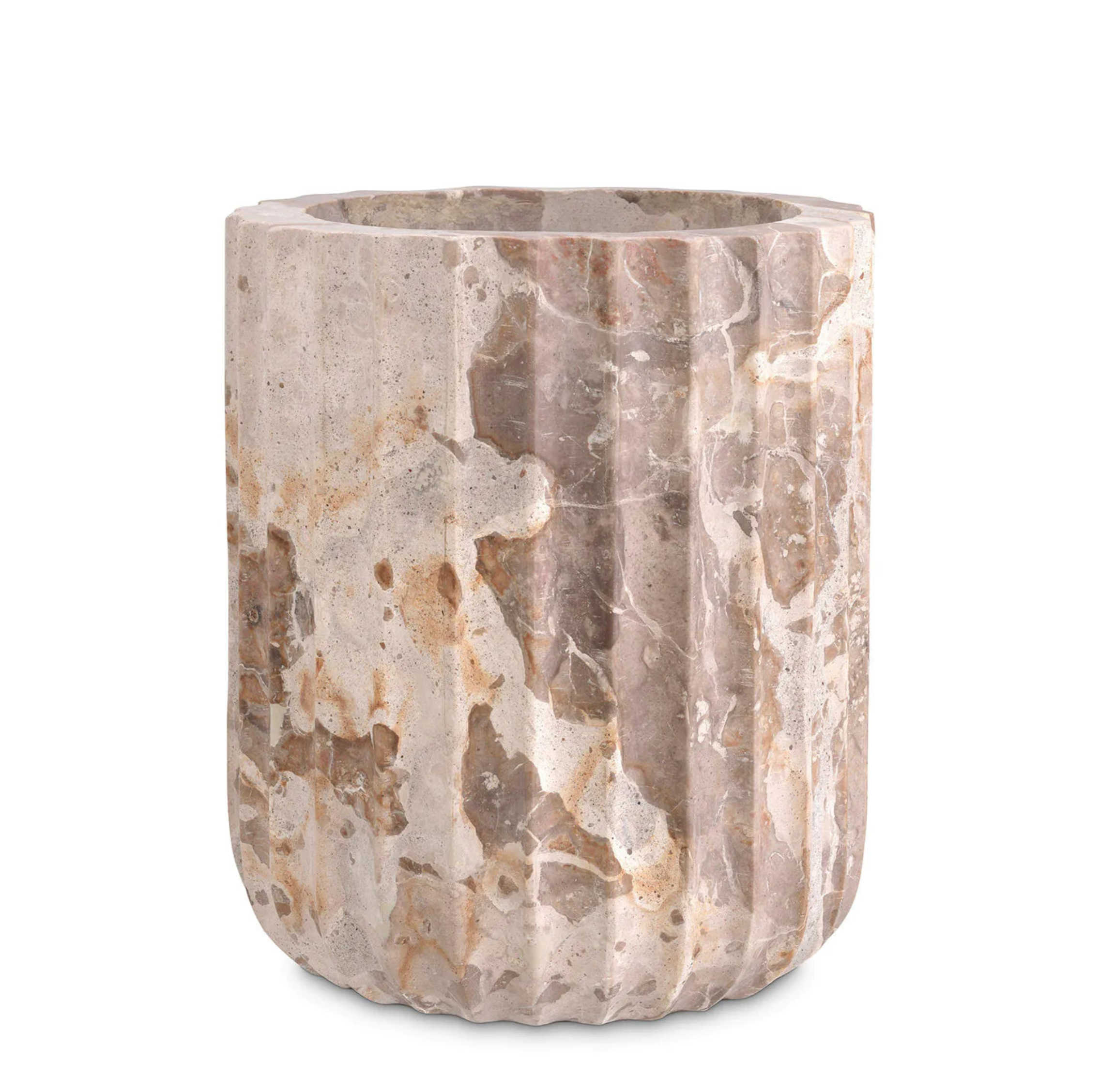 Nava Vase | Brown Marble