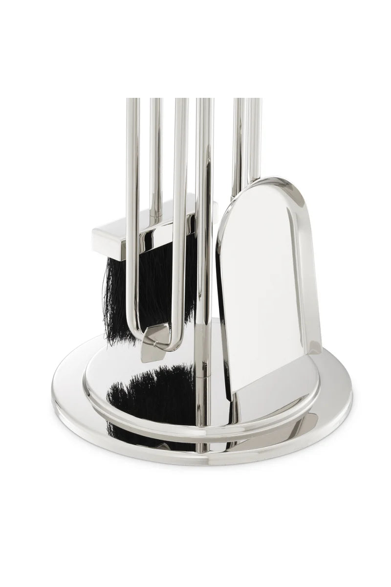 Lara Fire Tool Set | Brass