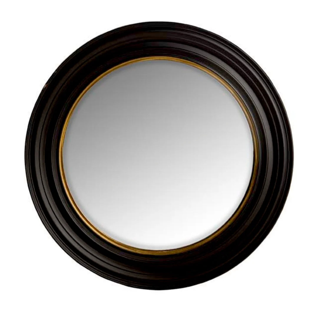 Black Regency Mirror