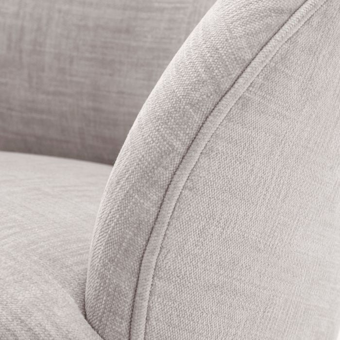 Vichy Curved Back Dining Chair | Grey