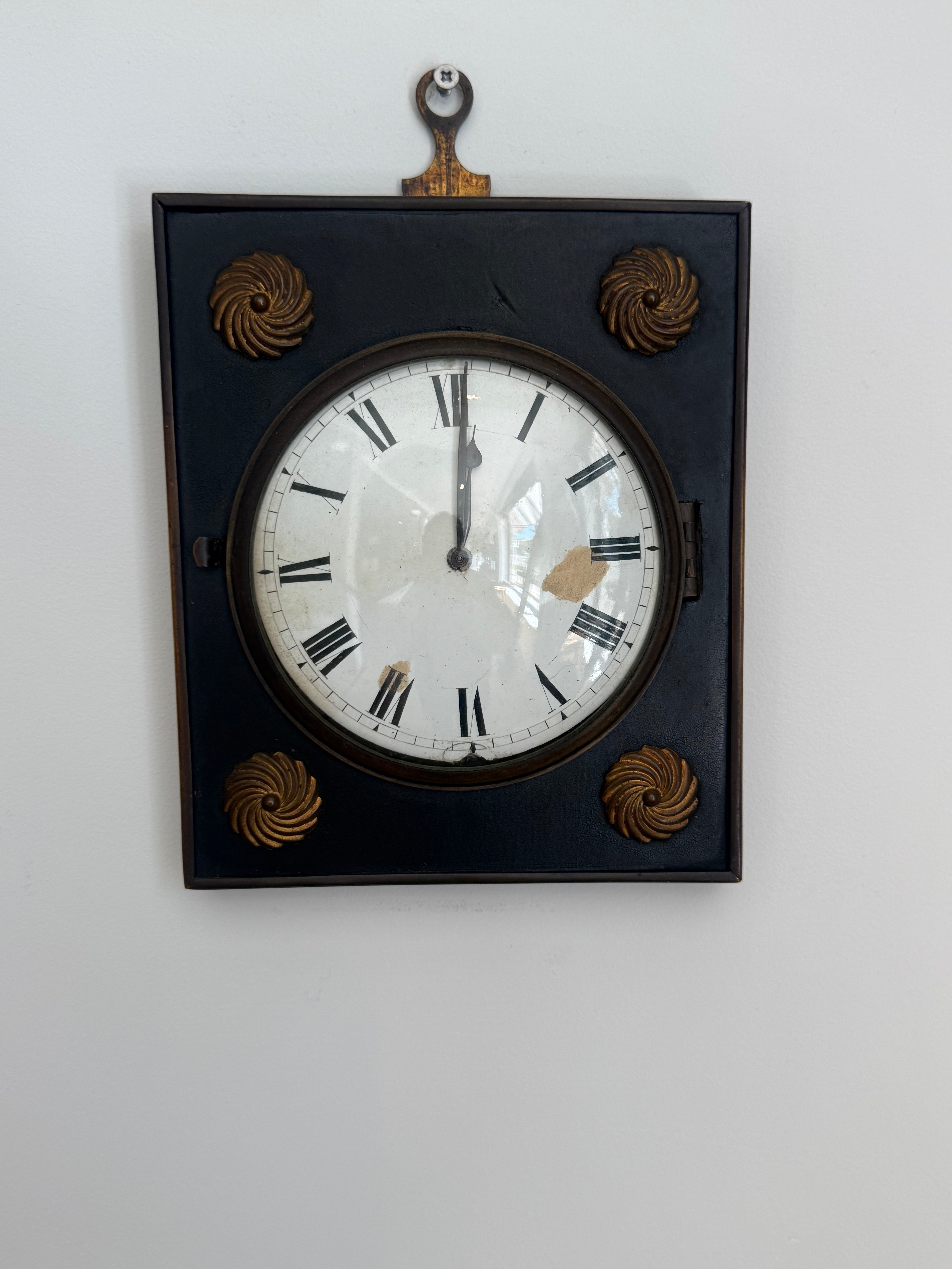 George III "Sedan" Wall Clock