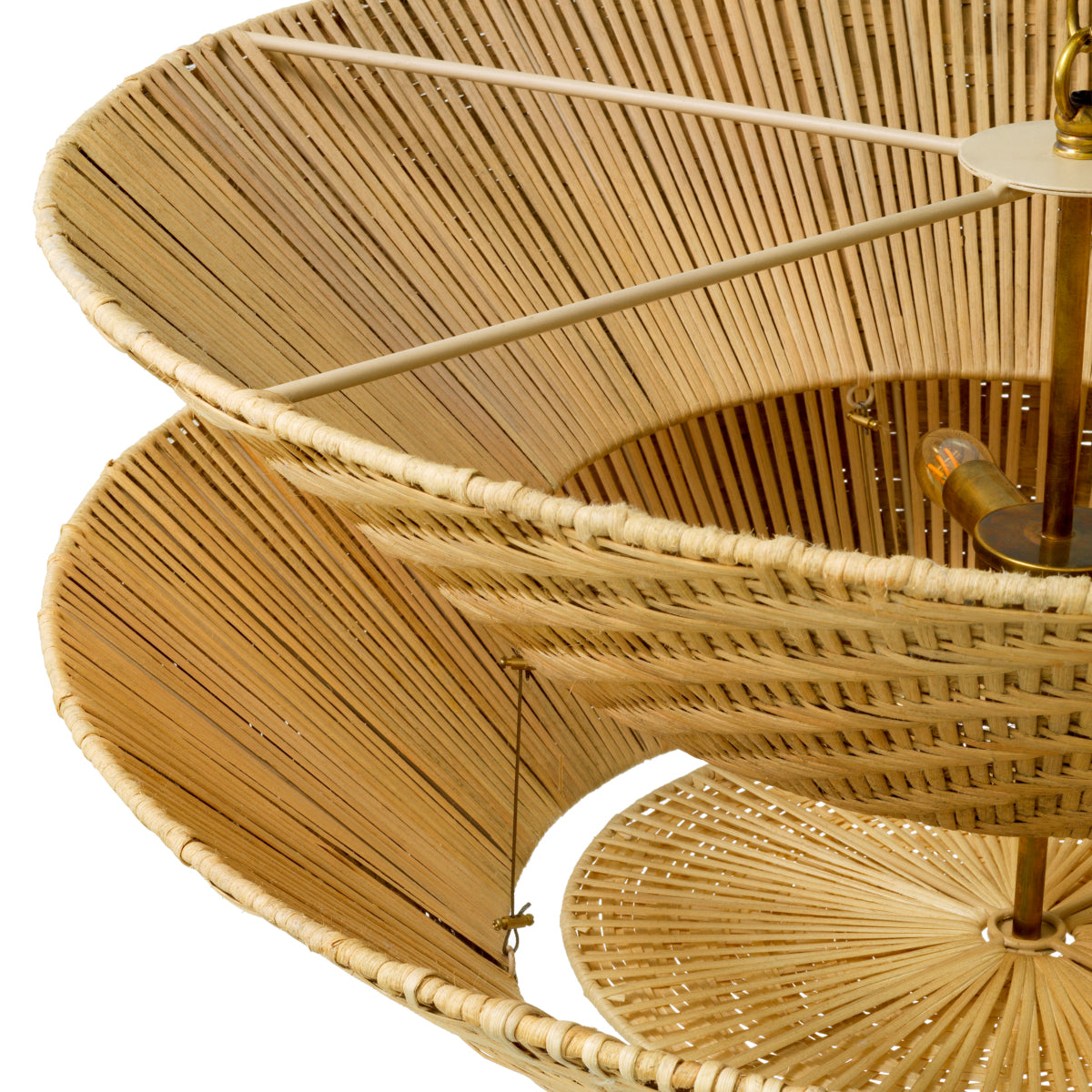 Tavira Natural Rattan Pendant