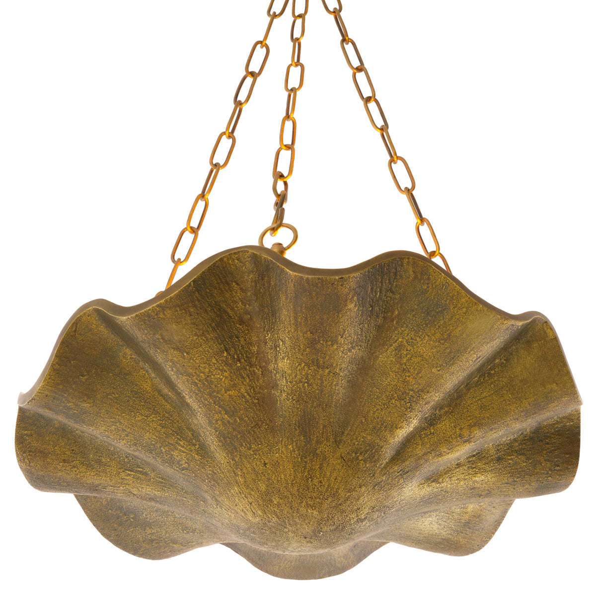 Aurelia Antique Brass Pendant