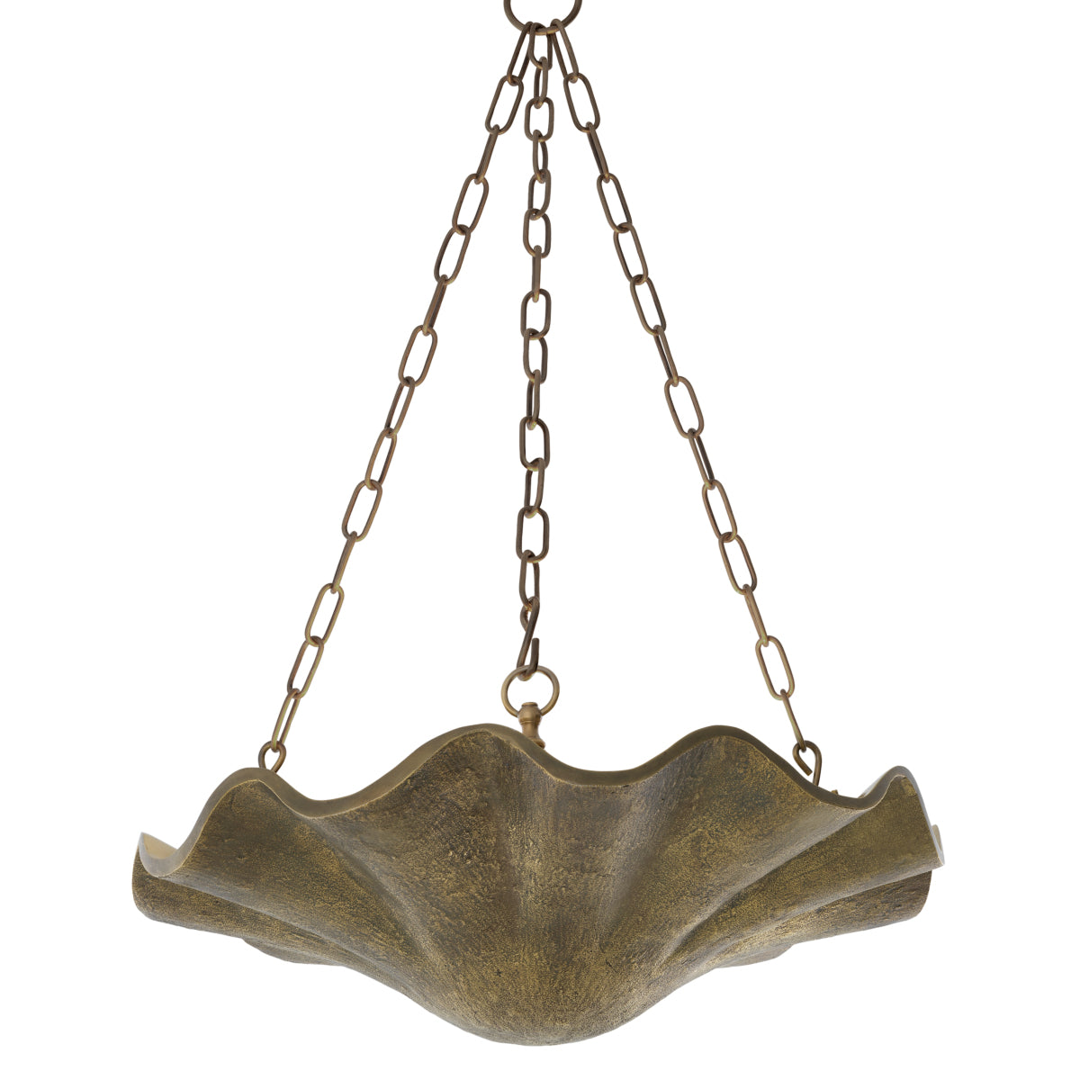 Aurelia Antique Brass Pendant