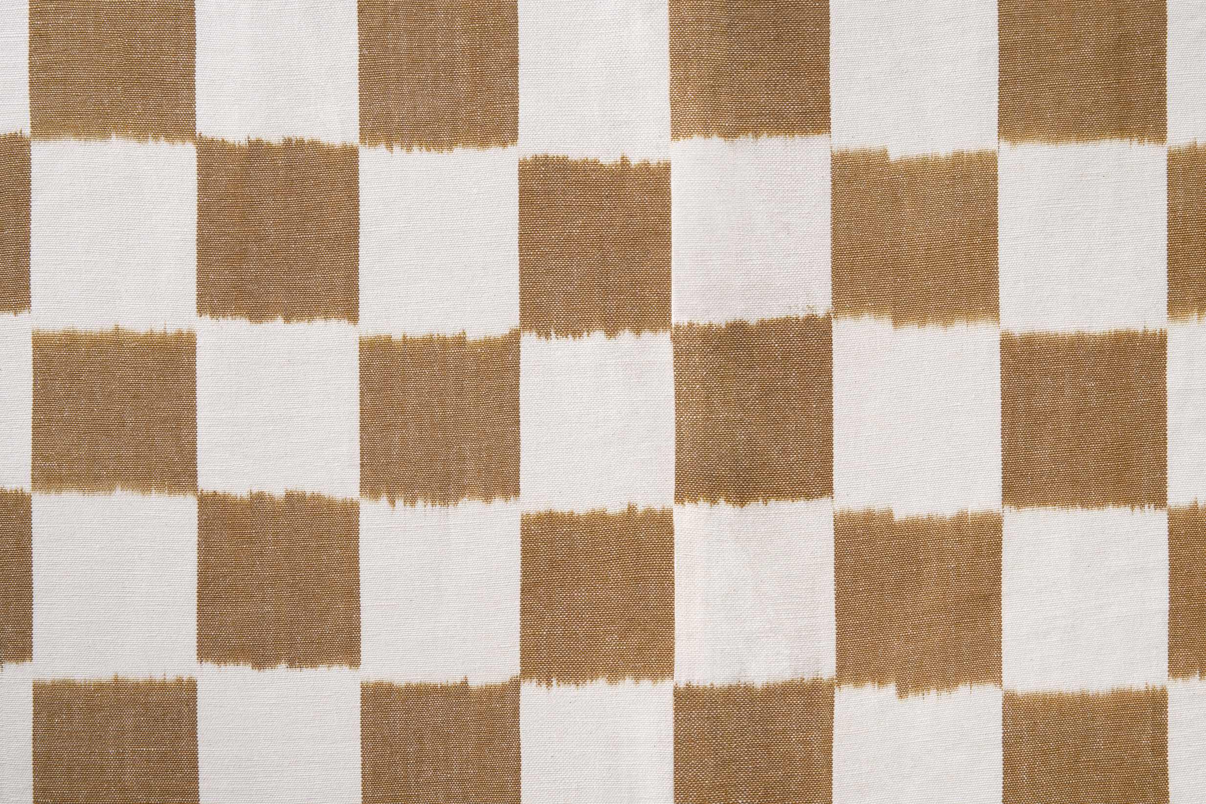 Georges Jacob Petite Settee | Checkerboard Toffee