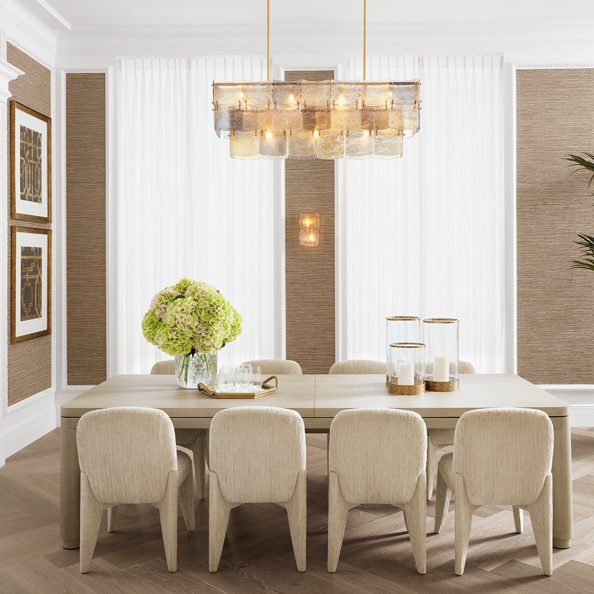 Laurent Linear Chandelier