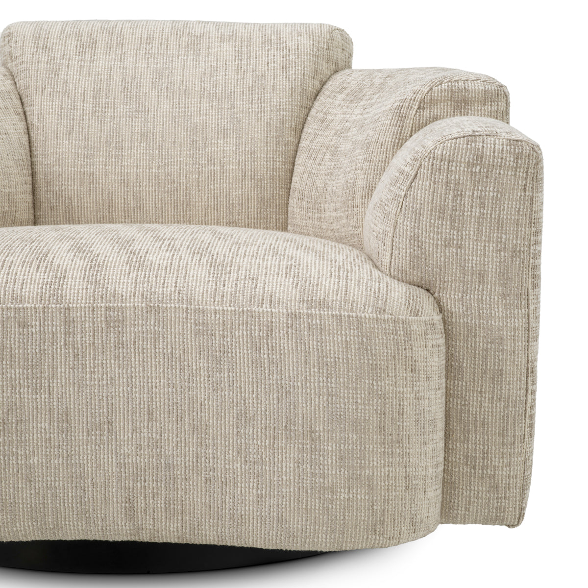 Marbella Swivel Chair | Crestone Beige