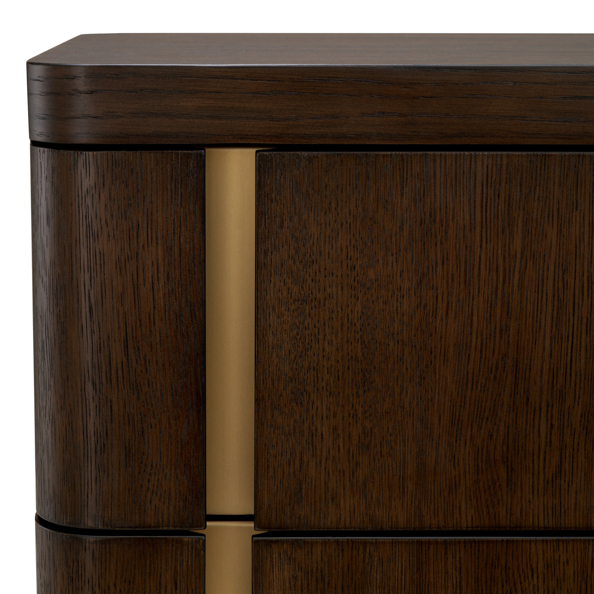 Modesto Small Mocha Oak Nightstand