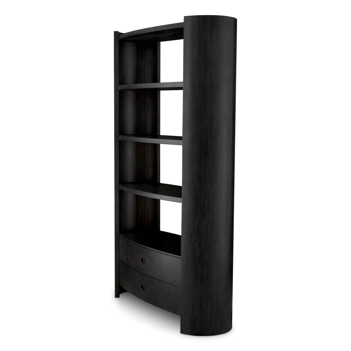 Splendora Charcoal Oak Etagere