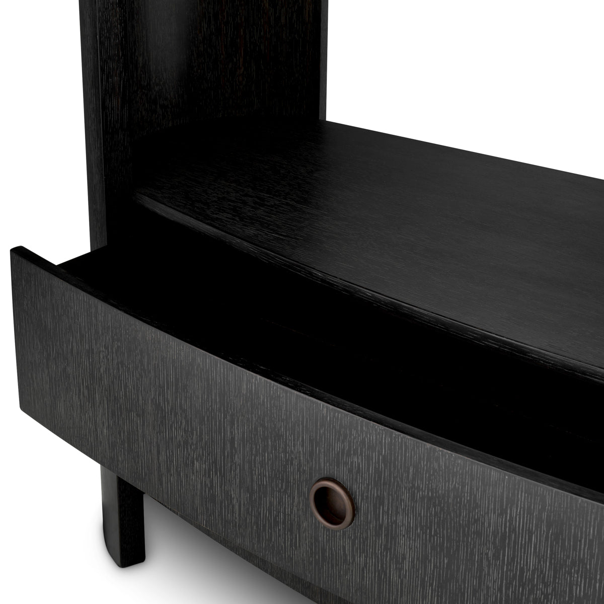 Splendora Charcoal Oak Etagere