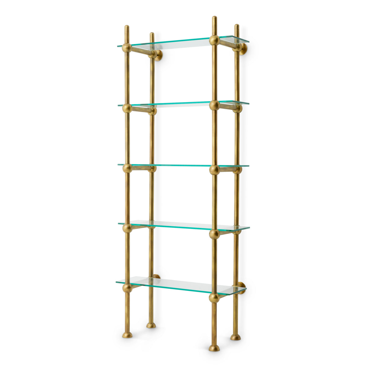 Monforte Brass Wall Mount Etagere