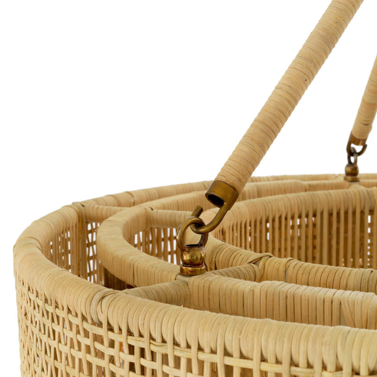 Bernardi Natural Rattan Chandelier