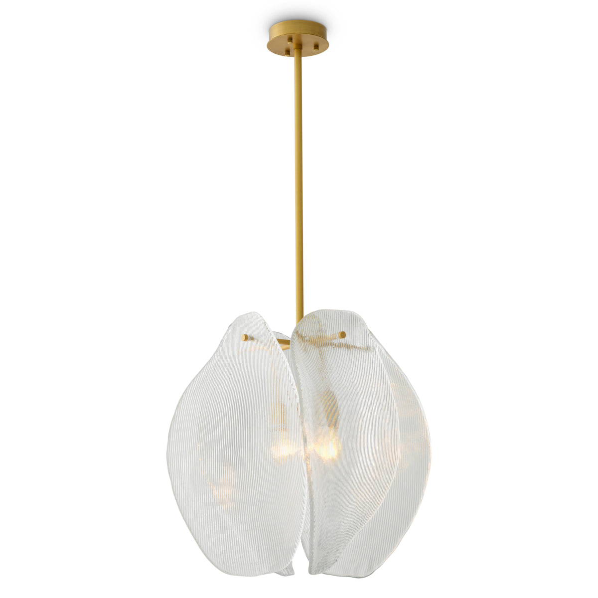 Hibis Pendant | Brass