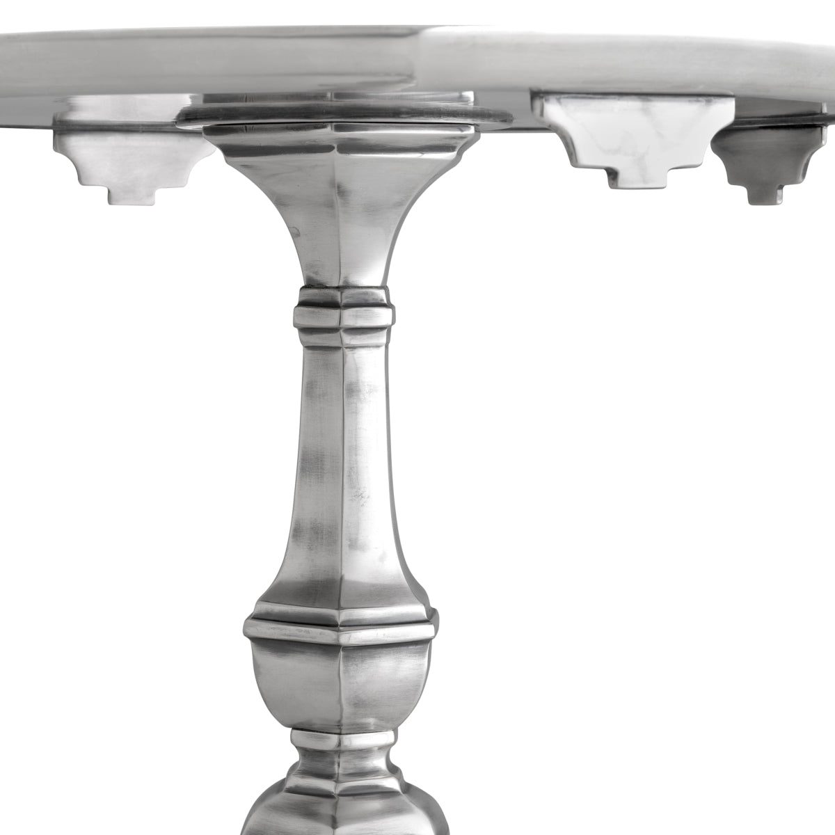 Verney Antique Silver Side Table