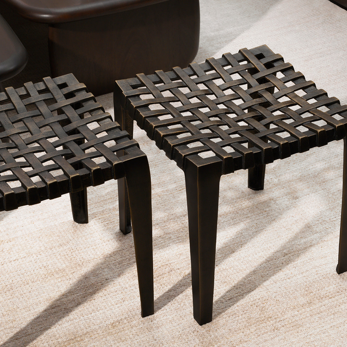 Blackwell Bronze Stool