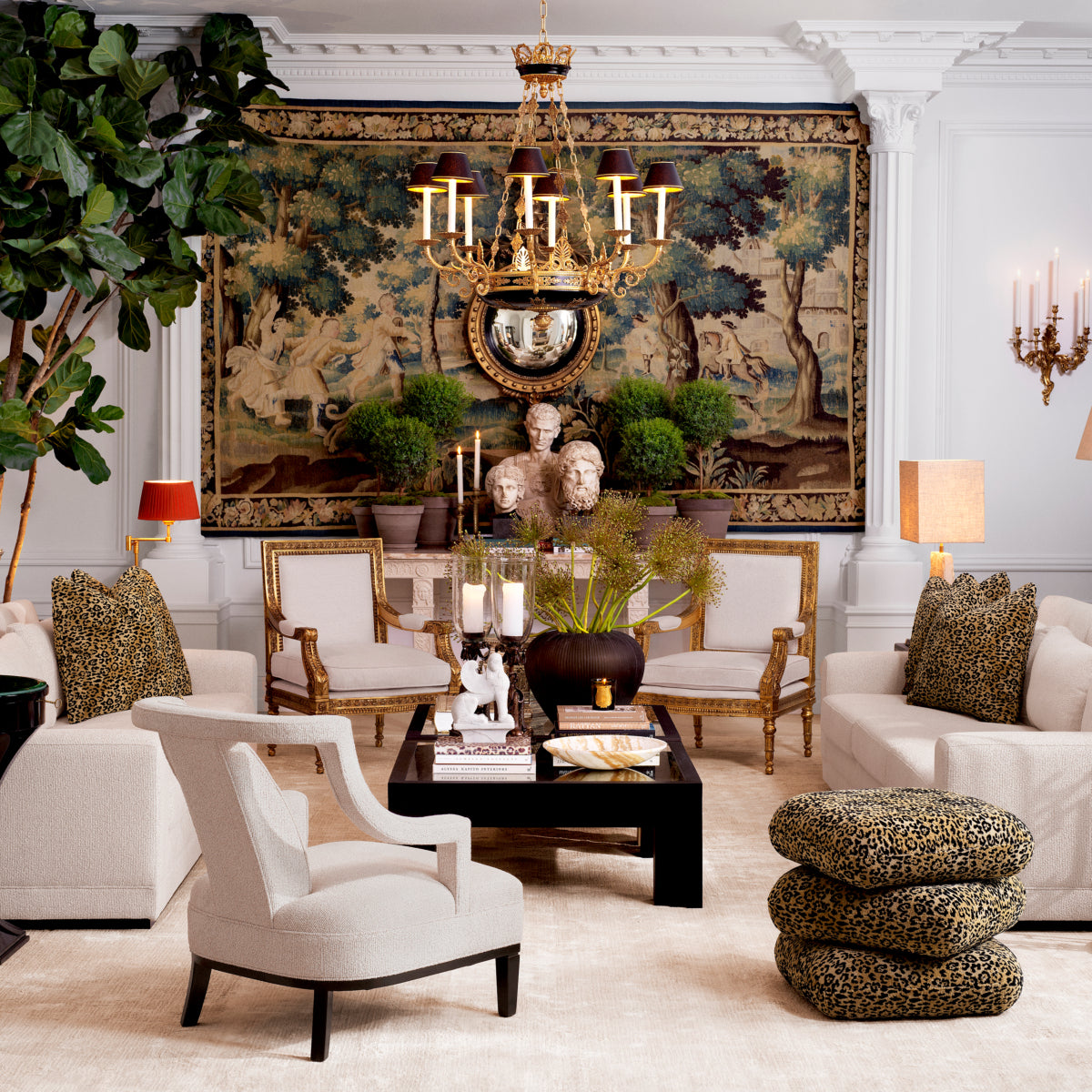 Greenwich Stool | Bernard leopard