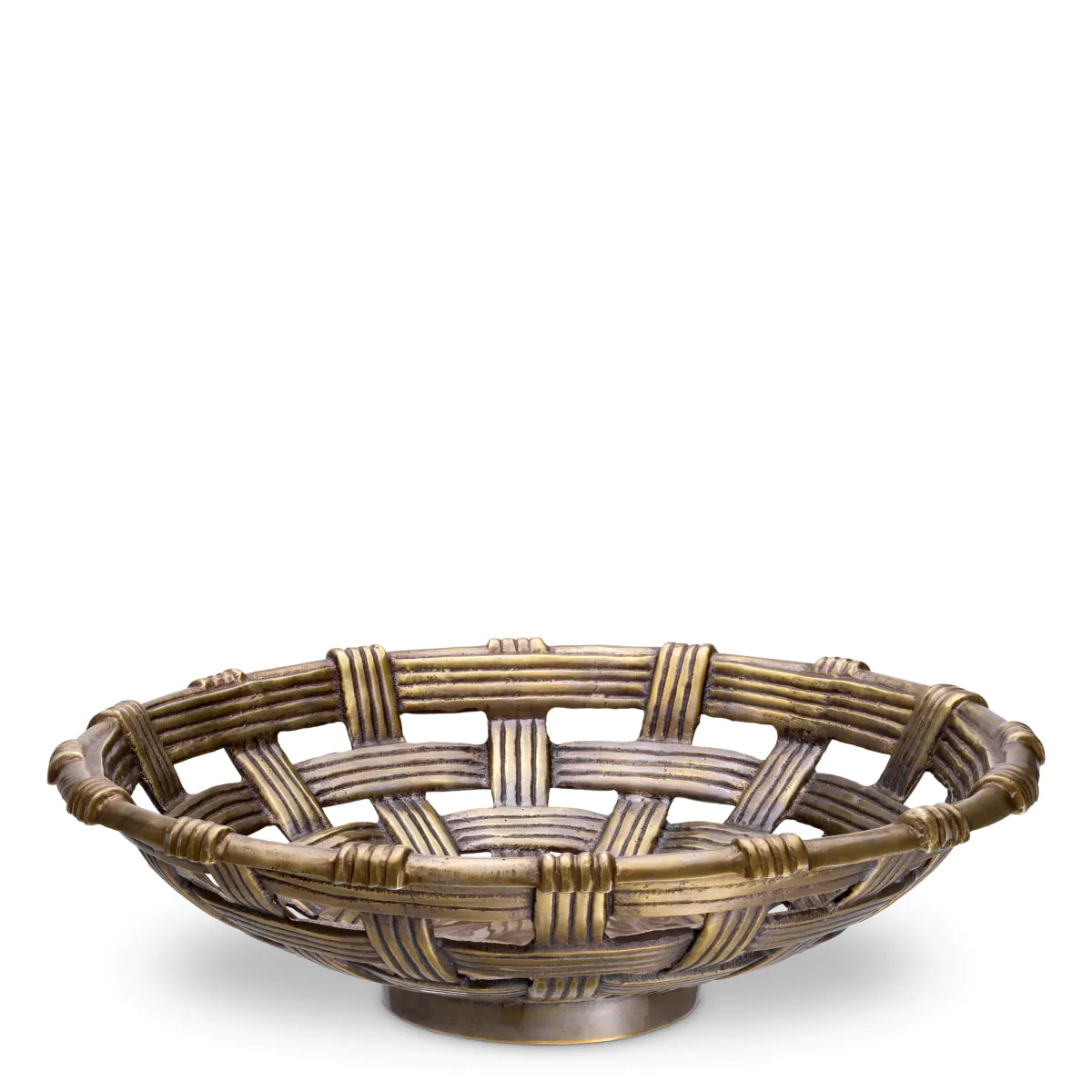 Arona Vintage Brass Bowl