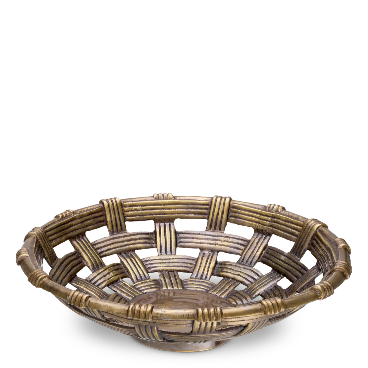 Arona Vintage Brass Bowl