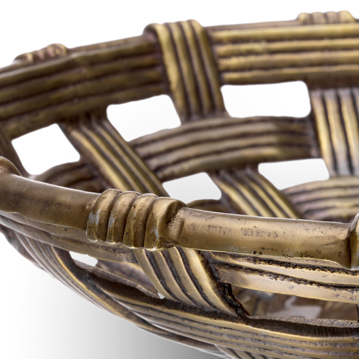 Arona Vintage Brass Bowl
