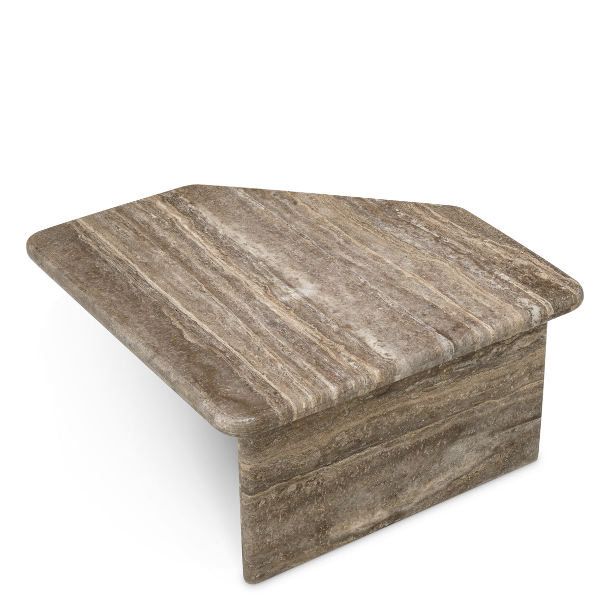 Ciro Travertine Coffee Table | Small