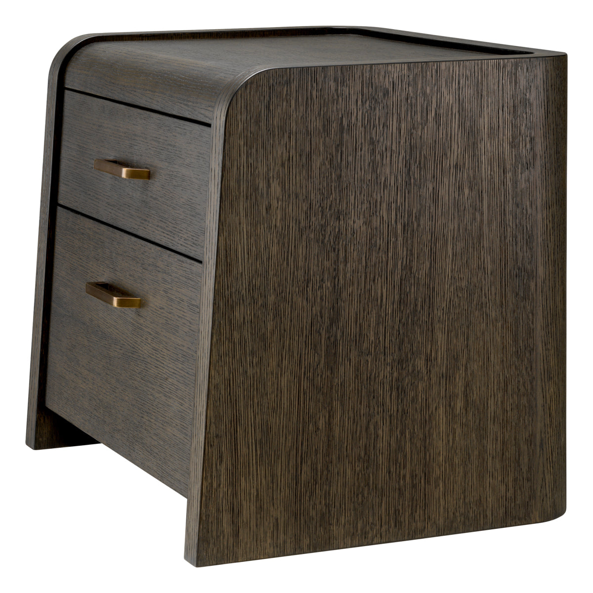 Joane Nightstand | Mocha Oak