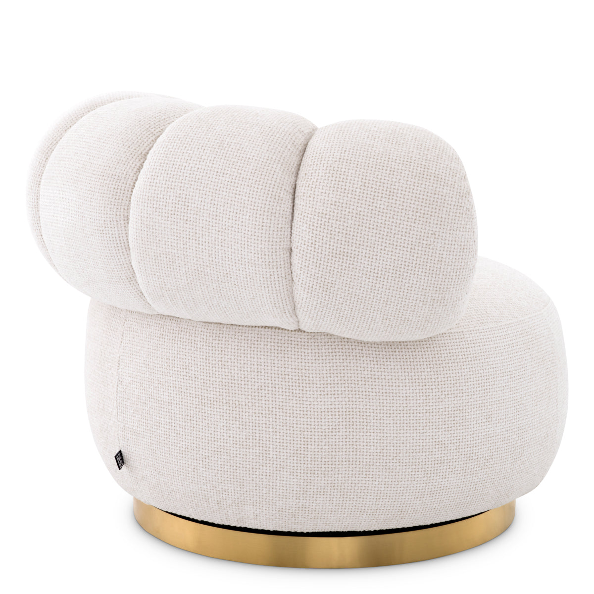 Phedra Swivel Chair | White