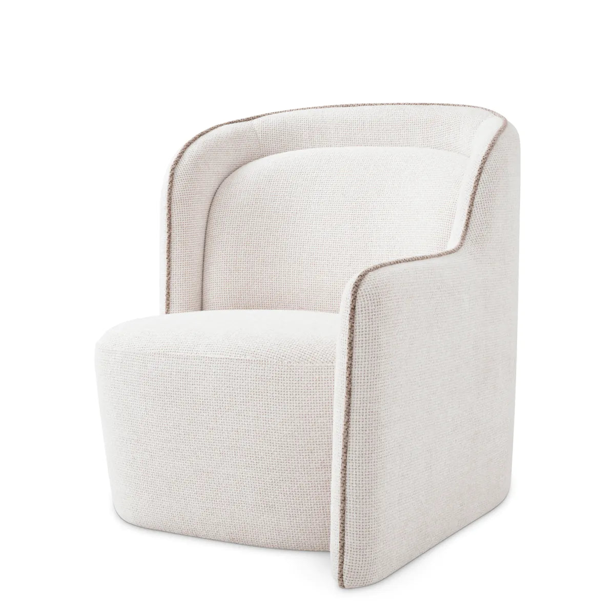 White Barrier Chair | Right