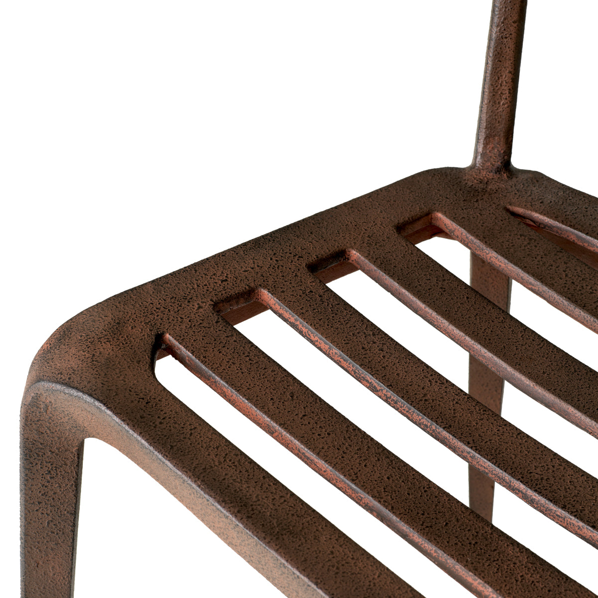 Quentin Oxidized Aluminum Dining Chair