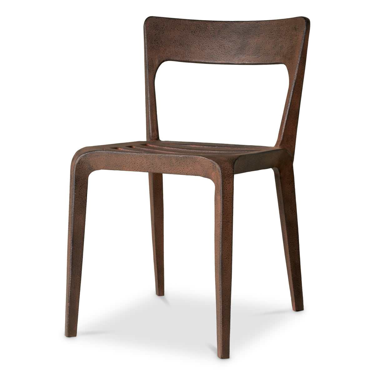 Quentin Oxidized Aluminum Dining Chair