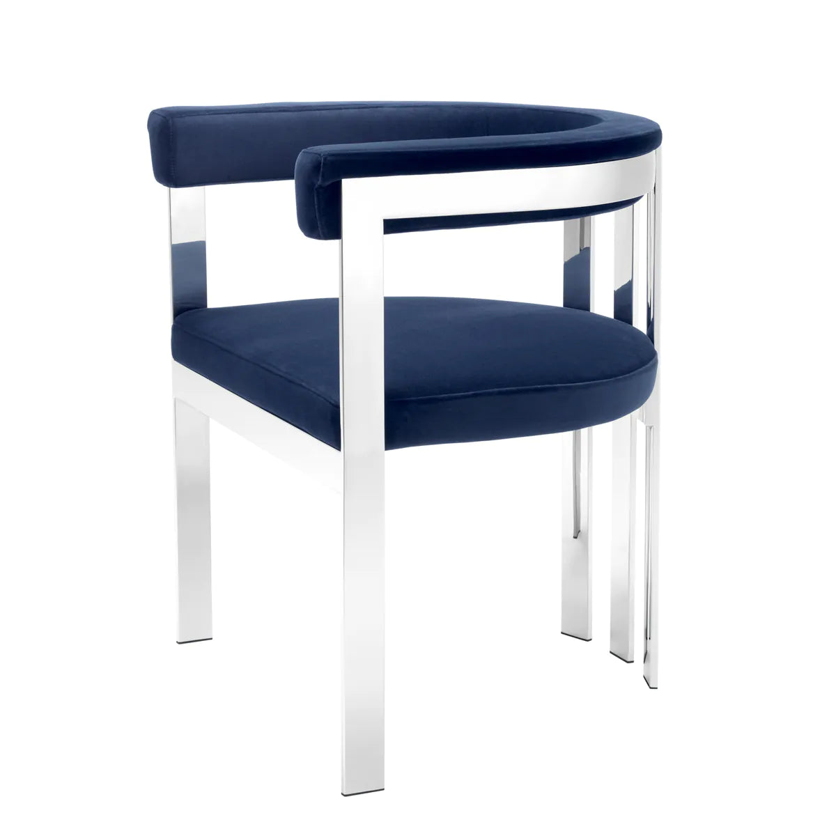 Clubhouse Dining Chair | Savona midnight blue