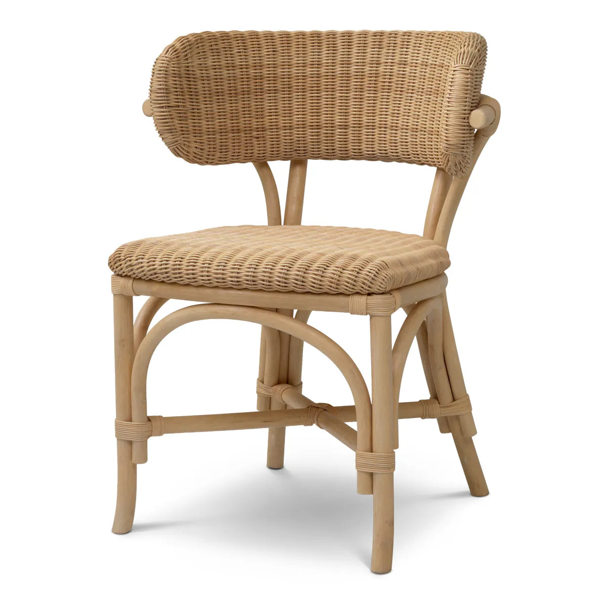 Ewan Dining Chair | Natural Rattan
